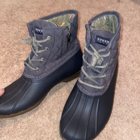 Poshmark sperry top duck boots